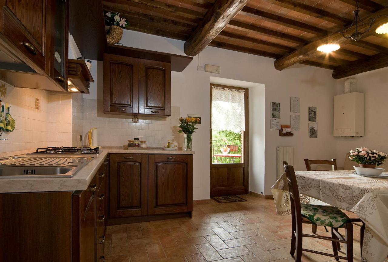 Agriturismo Fontesettimena Appartamento Rondine- Appartamento Capriolo Volterra Ngoại thất bức ảnh